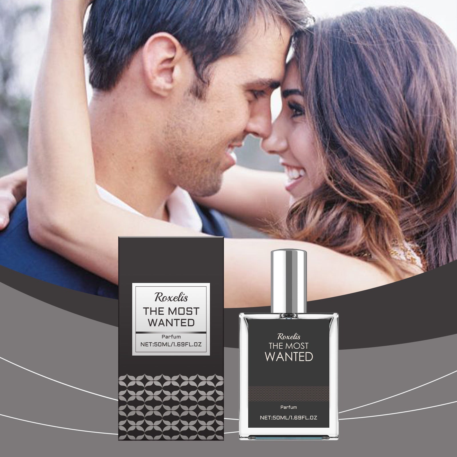Charm Cologne, Long Lasting Fresh Fragrance, Masculine Body Care, Elegant Ocean Notes ,50ml