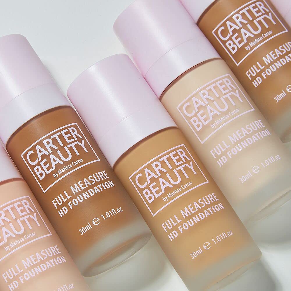 كريم أساس Full Measure HD Foundation - Pecan Pie من Carter Beauty for Women - 1.01 أونصة كريم أساس