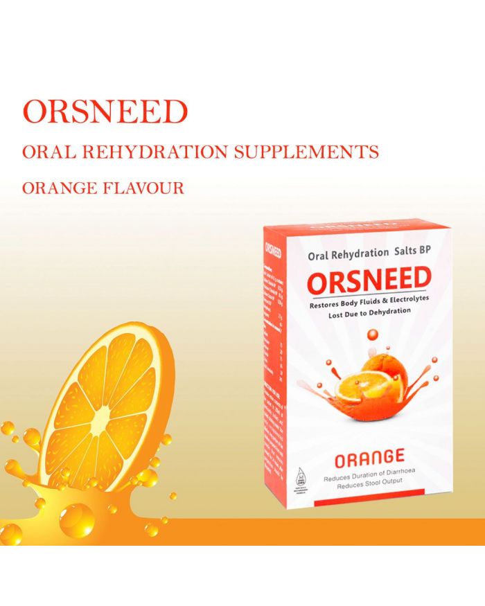 أورسنييد أورانج أملاح إعادة التميؤ الفموي BP للمحلول الفموي 4.2 غرام، 10 أكياس