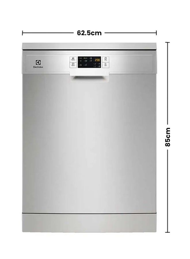 Electrolux ESF5513LOX UltimateCare 500 Freestanding Dishwasher, 13 Place Settings, 60cm
