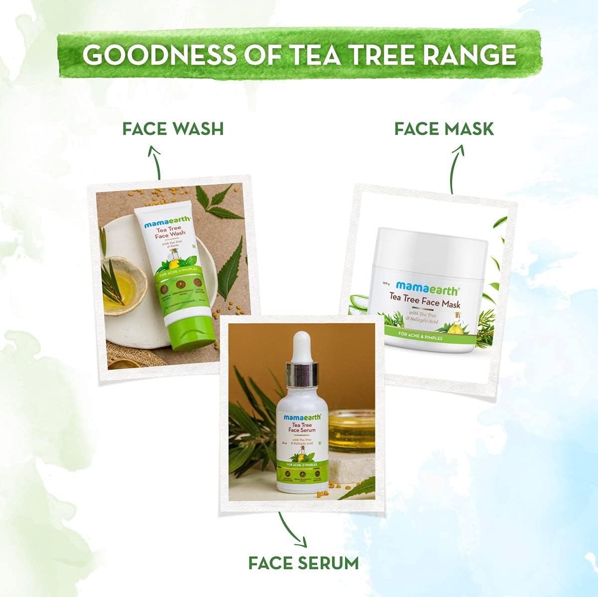 Mamaearth-Tea Tree Oil-Free Face Moisturizer 80G