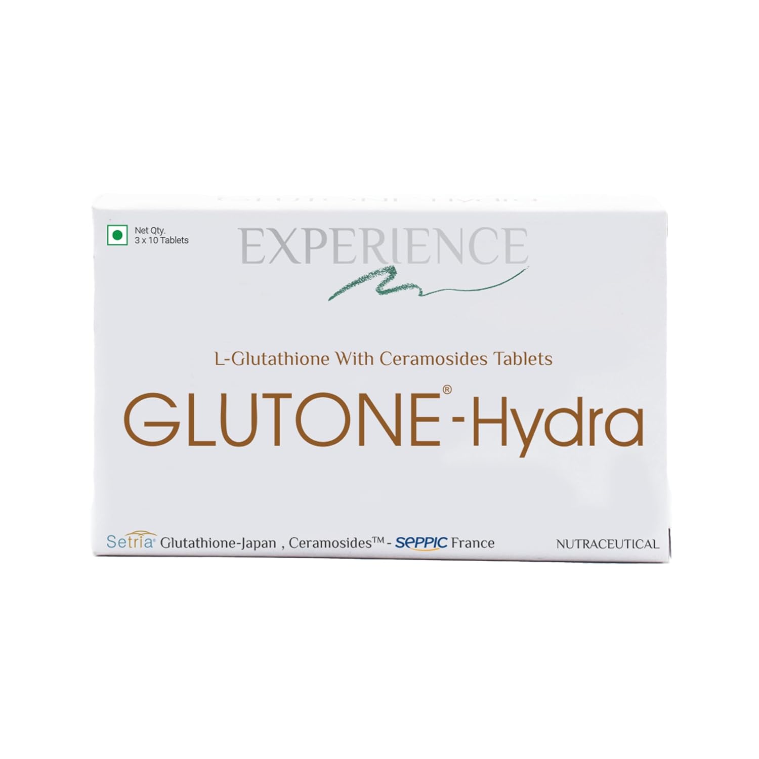 Glutone-Hydra | أقراص سيتريا جلوتاثيون مع سيراموسيدات 30