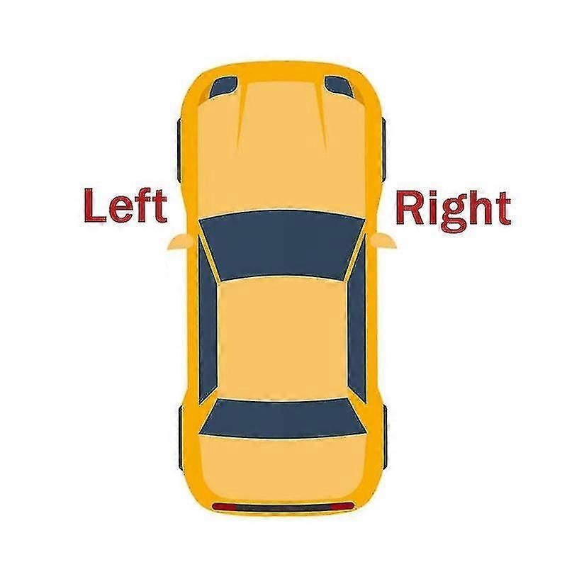 Rear Bumper Reflector Lamp Lens for Volvo S40 and V50 2008-2015