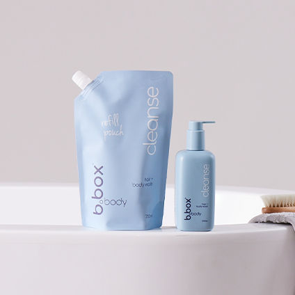B. Box  Cleanse Hair & Body Wash Refill (750ml)