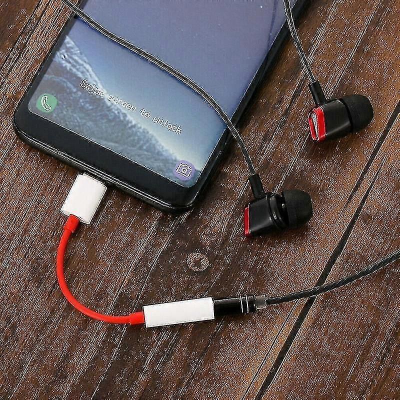 Type C To 3.5mm Earphone Converter Audio Cable Adapter One Plus Headset Connector For Oneplus 6t 7 Pro Usb C To 3.5 Aux Adapter