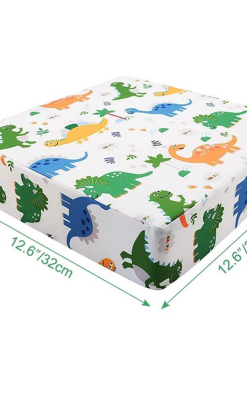 Toddler Booster Cushion Baby Chair Pad Heightening Dining Chair Cushion Cartoon Seat Mat