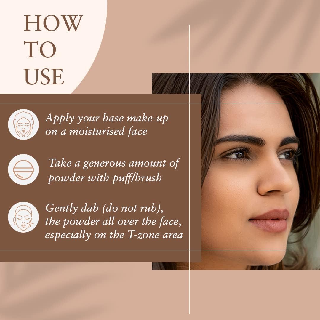 Just Herbs Compact Powder Mattifying & Hydrating 9Gm (Ivory)