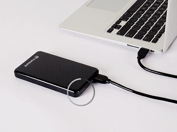 Transcend TS2TSJ25A3K, 2TB, 2.5" Portable HDD,StoreJet A3, Black