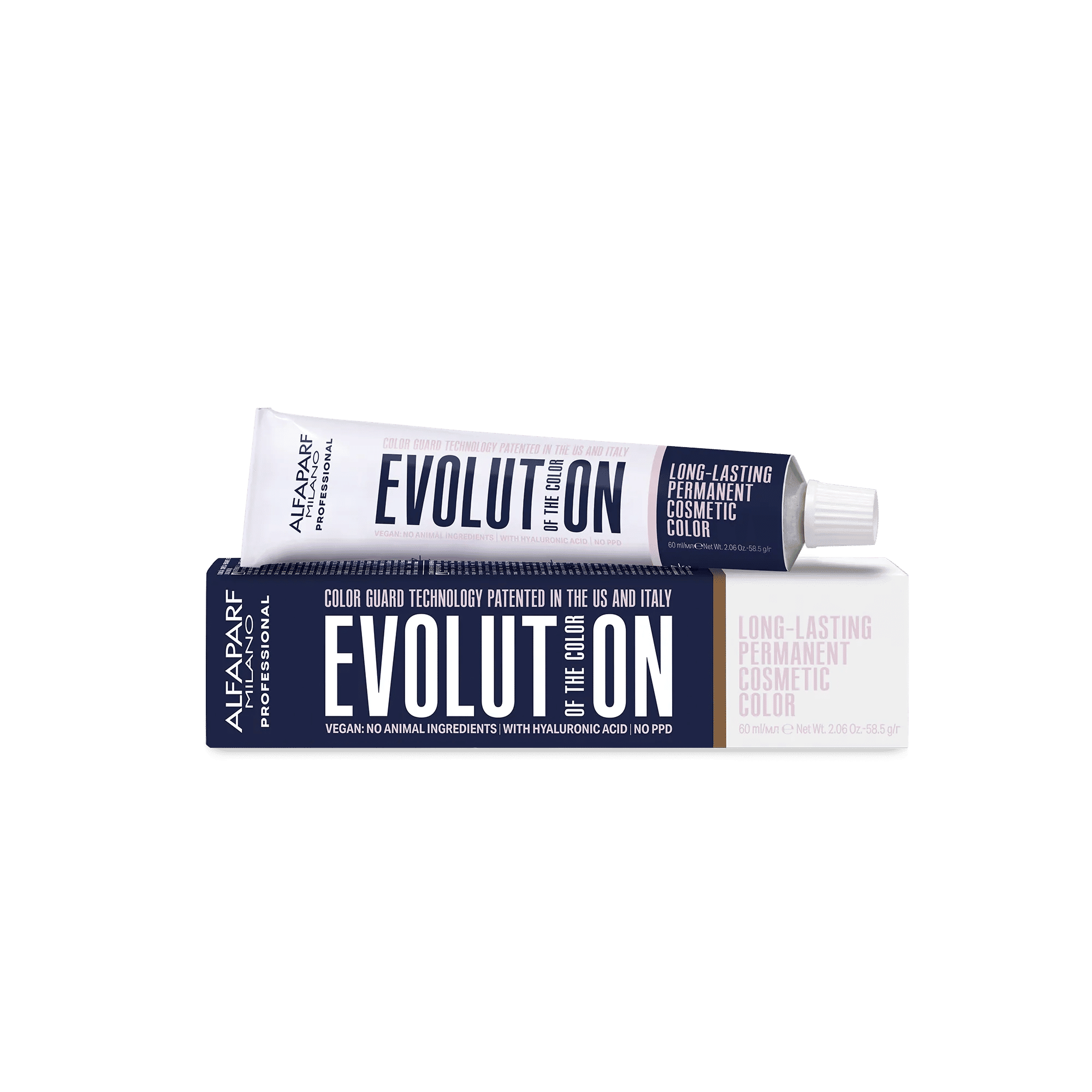 Alfaparf Evolution long-lasting permanent cosmetic color - Ash - 8.1 Light Blonde Ash