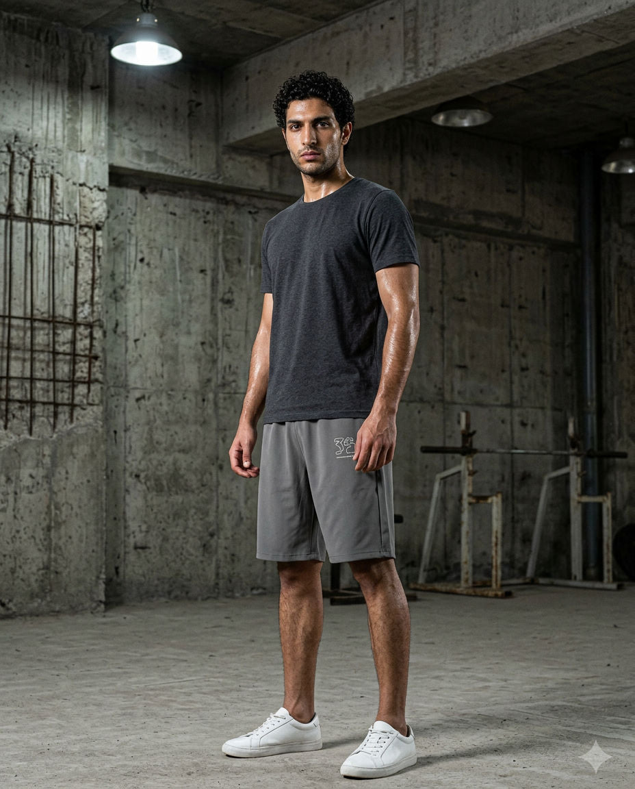 RSPR OLIVE GRAY MEN'S SHORTS No. 35