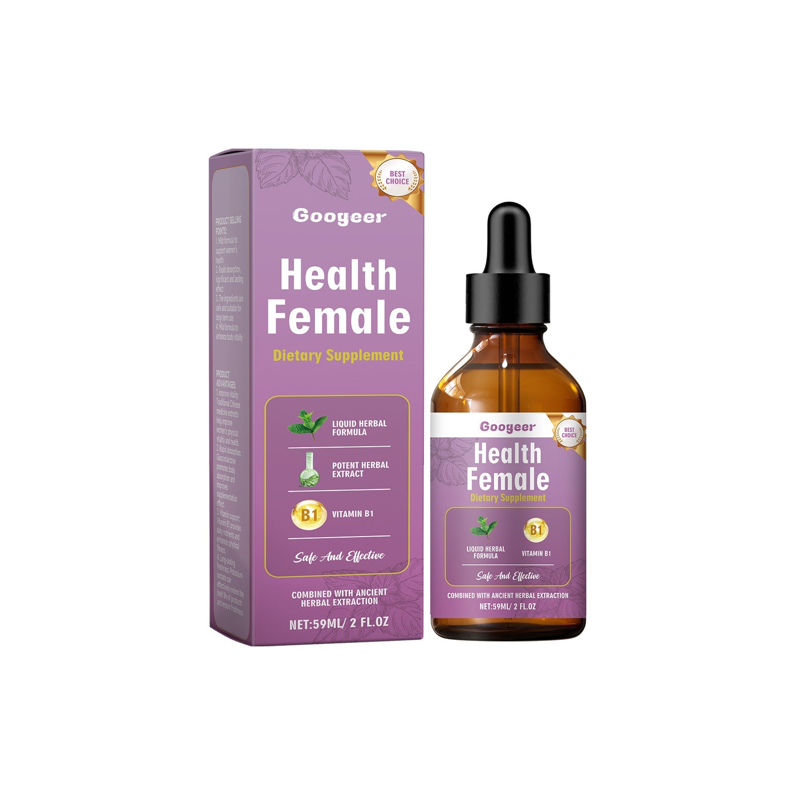 Balance Support for Women, Body Care, Natural Healing, Boost Wellness ,59ml