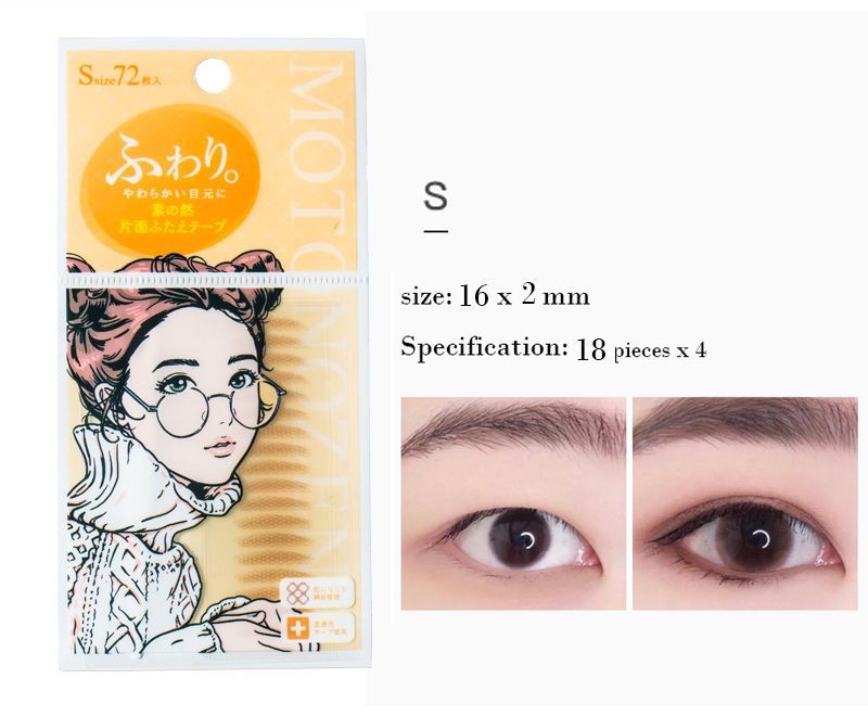Double Eyelid Tape With Tool Invisible Natural Double Eyelid Tape Enlarge Eyes