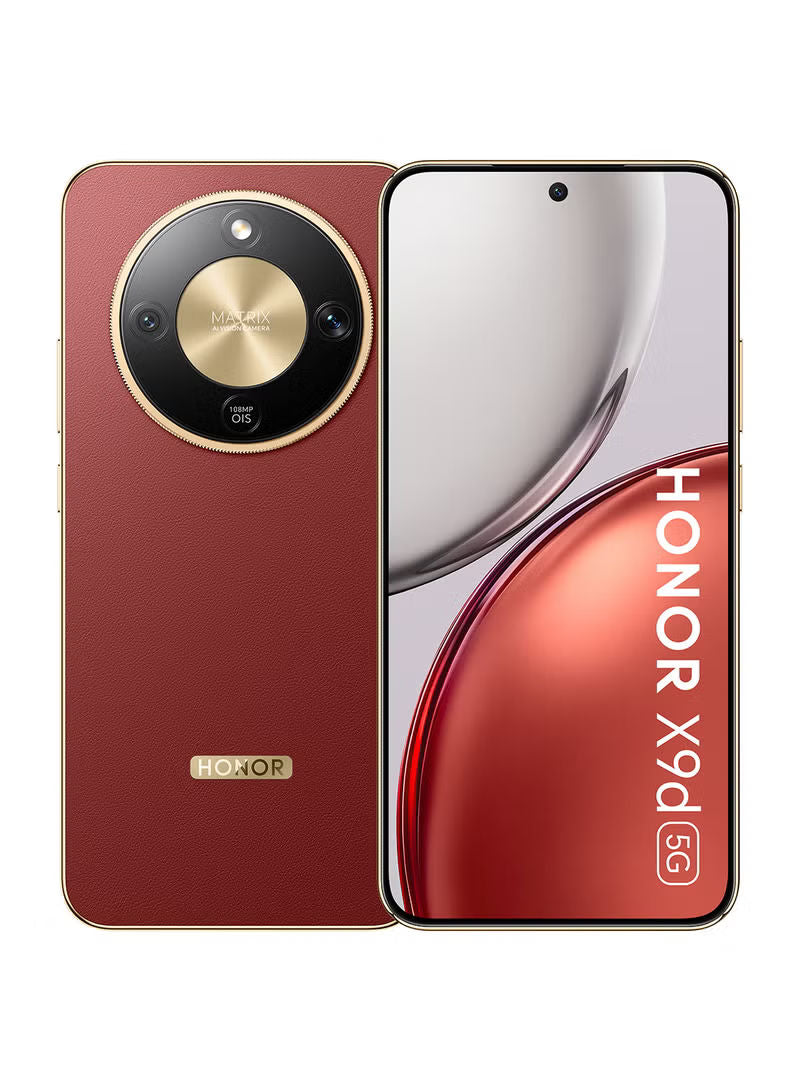 Honor X9d 5G 12GB RAM 256GB Reddish Brown - Middle East Version