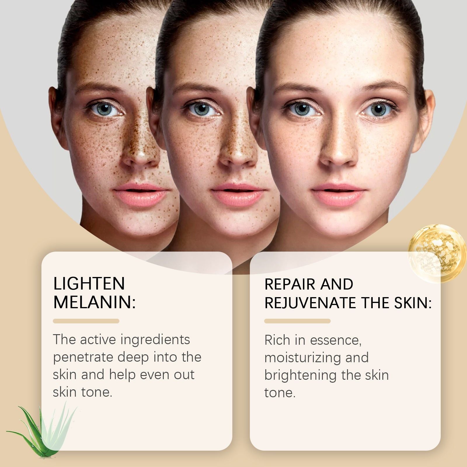 Revitalize Skin with Hydrating Moisturizing Stick, Brighten Dullness, Rejuvenate, Niacinamide Aloe ,30g