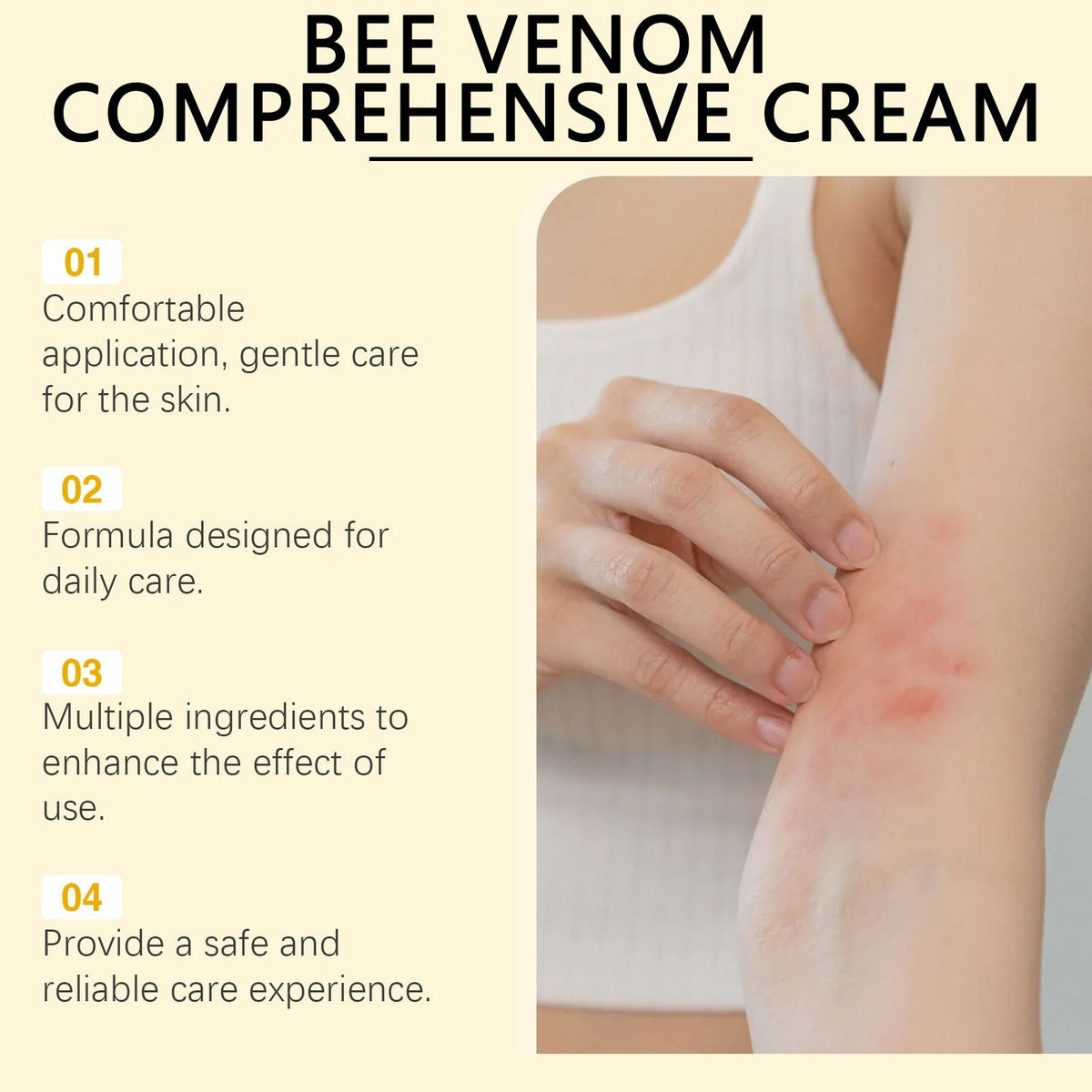 Bee Venom Repair Cream Bee Venom Comprehensive Cream Bee Venom Anti-Wart Serum