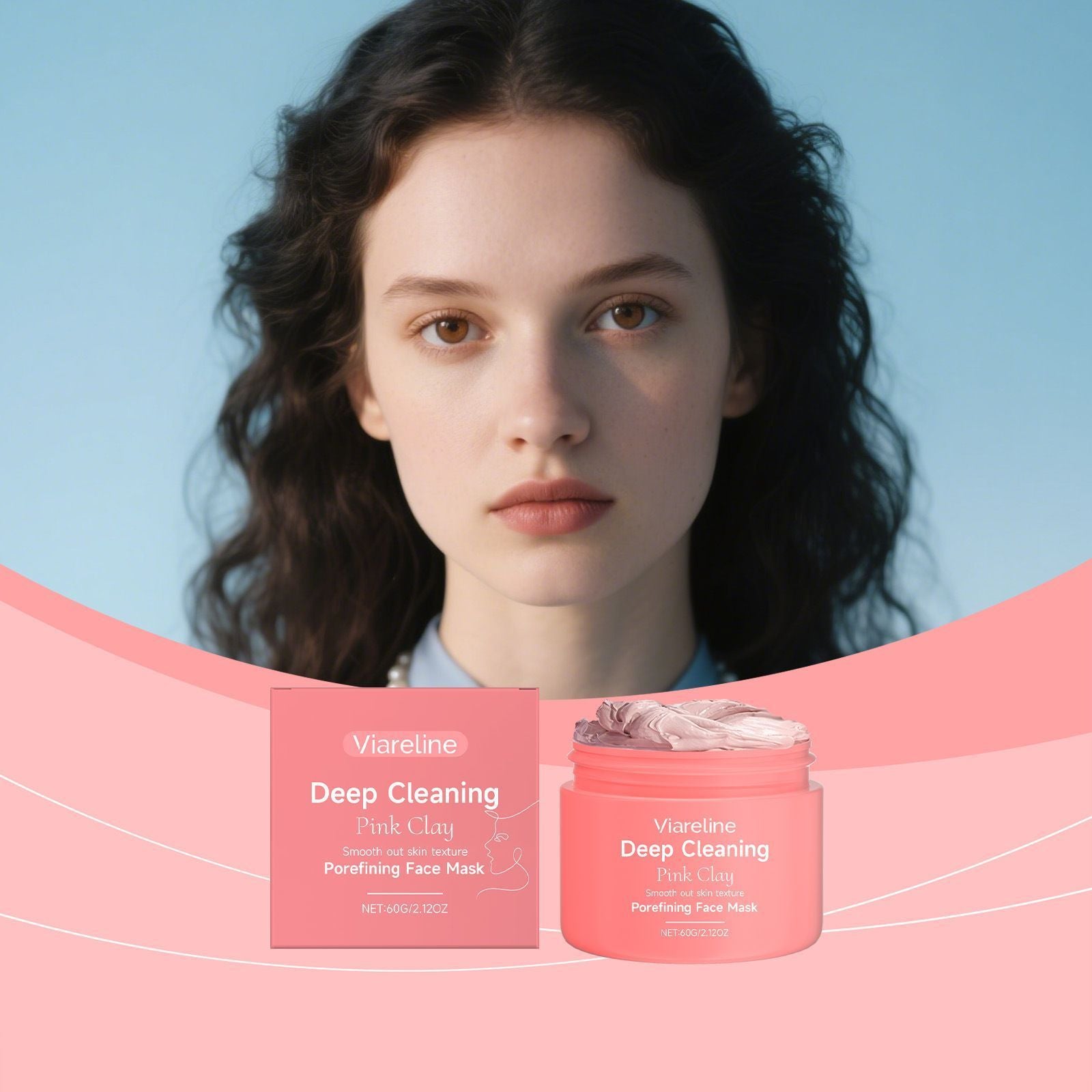 Deep Cleansing Clay Mask Pore Purifying 60g