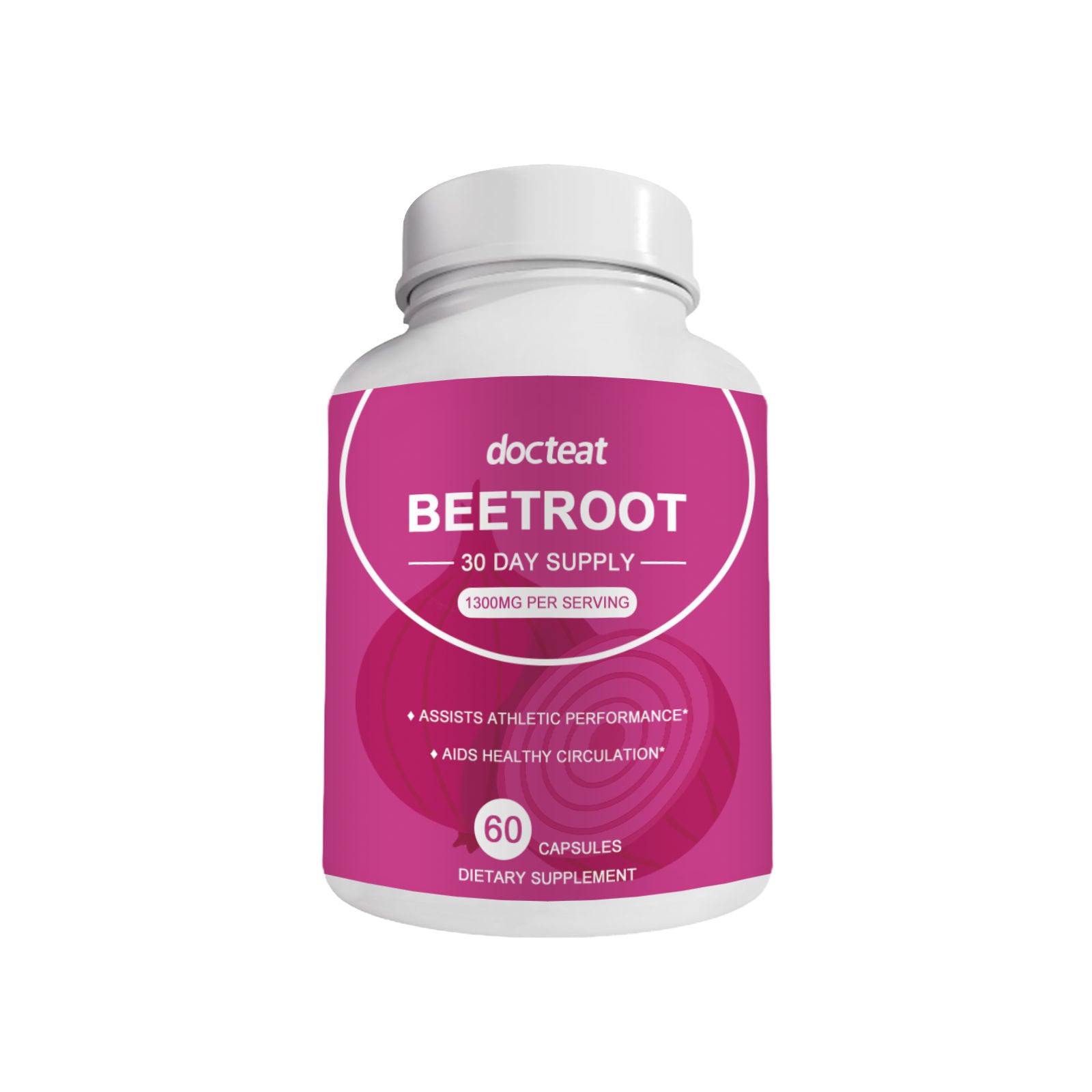 Boost Your Body Care with Beetroot Capsules, Rich in Fiber for Daily Health ,60pcs