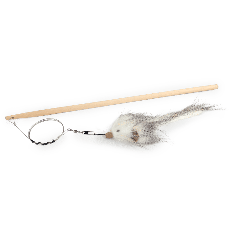 All For Paws Classic Comfort Mouse Cat Wand - Set