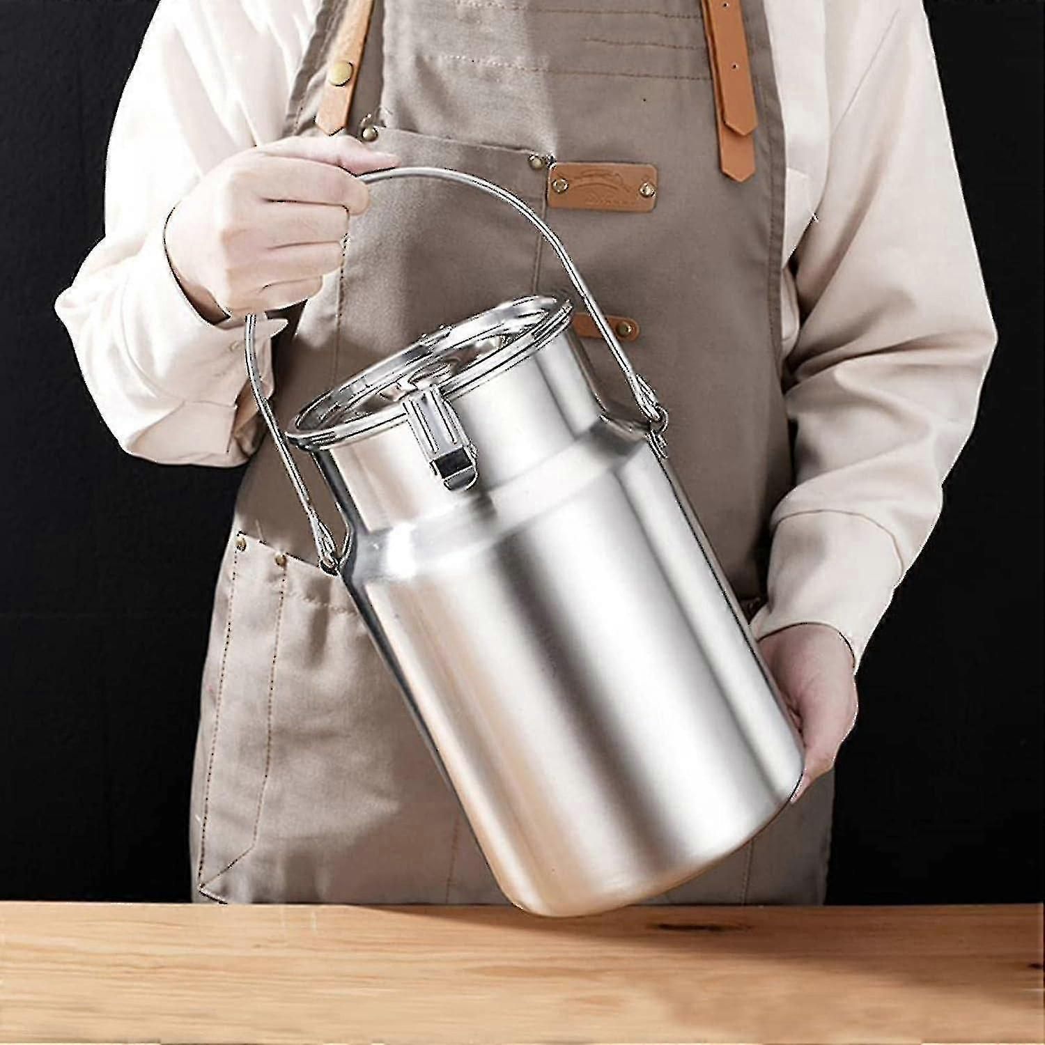 Stainless Steel Milk Can, 5l With Spigot Zy zxin