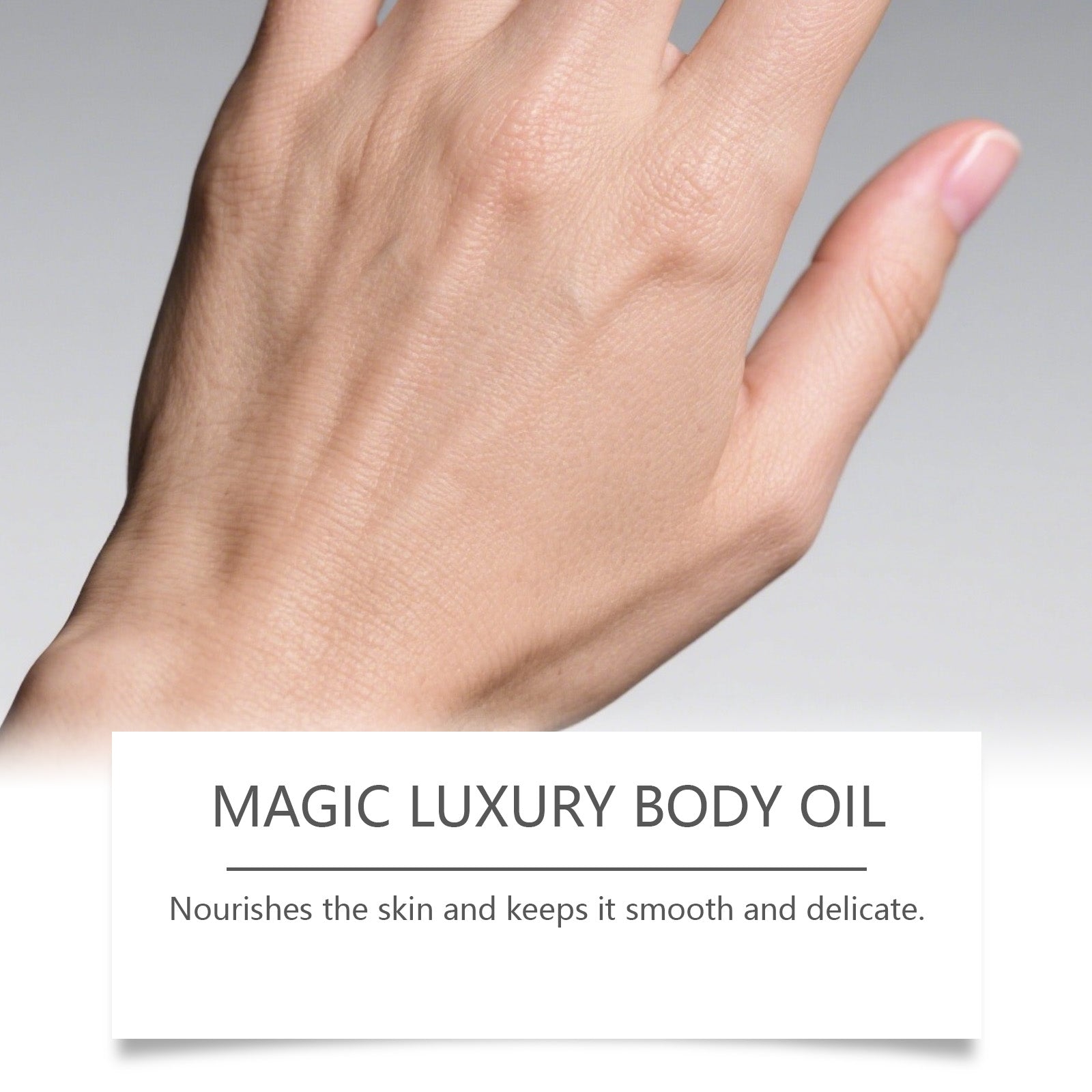 Body Care Moisturizing Oil, Hydrating, Nourishing, Anti-Aging, Skin Elasticity ,100ml