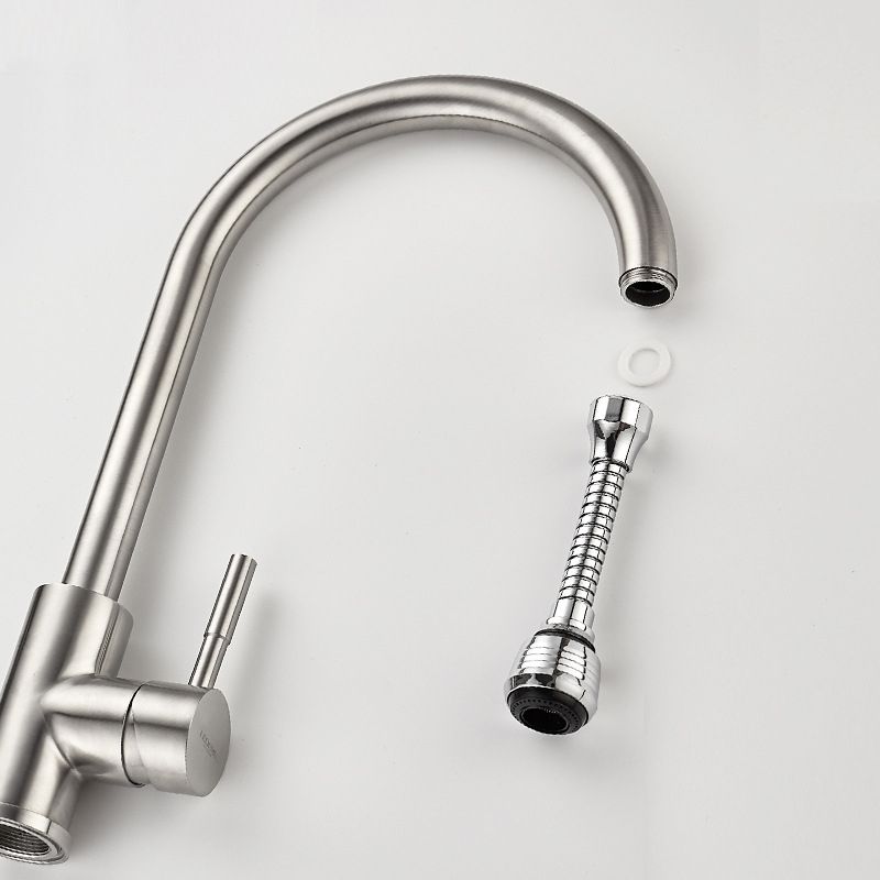360 Degree Rotate Kitchen Accessories Long Water Bubbler Filter Water Saving Aerator Nozzle Tap Long Water Bubbler Filter