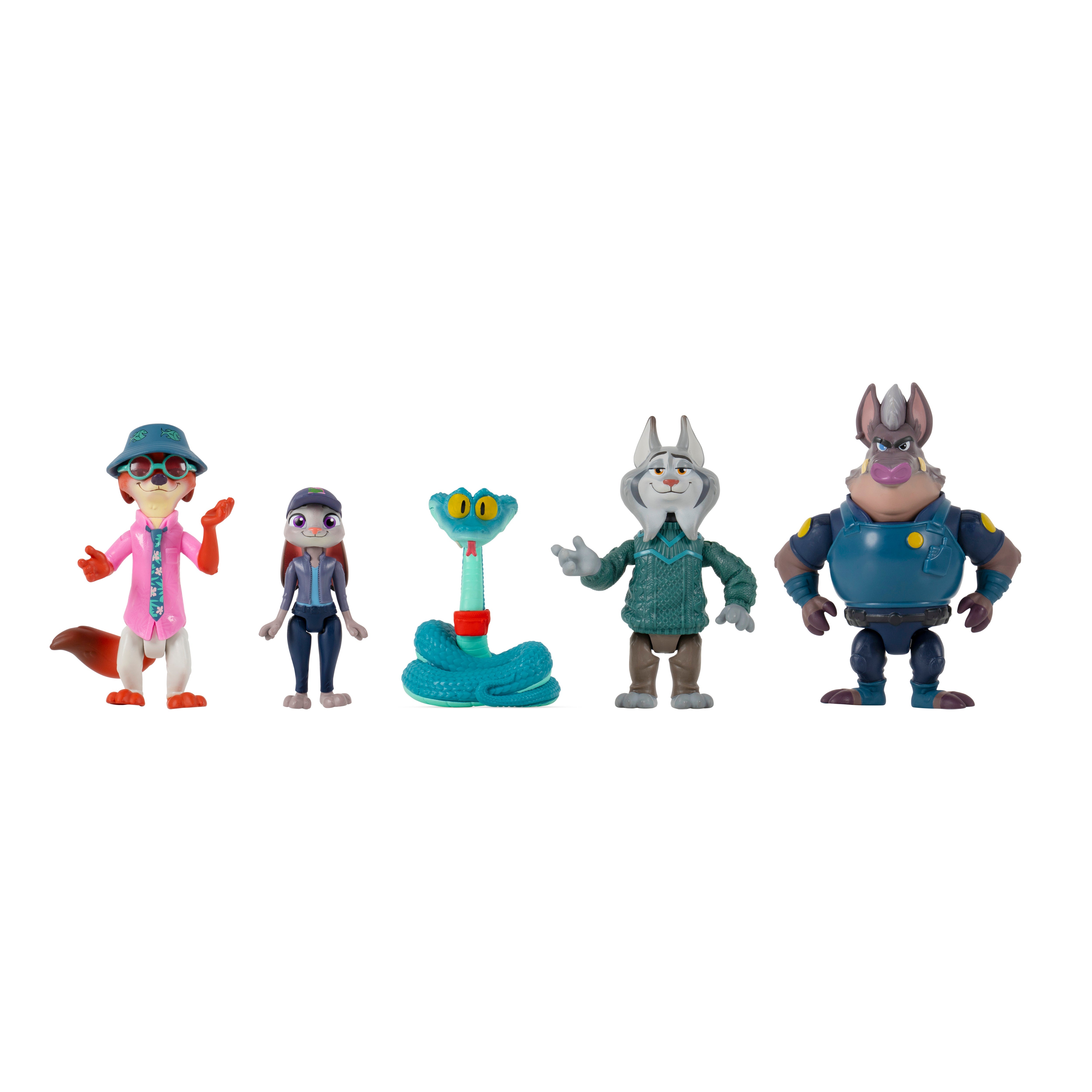 Zootropolis 2 Adventure 5 Figure Pack 3"
