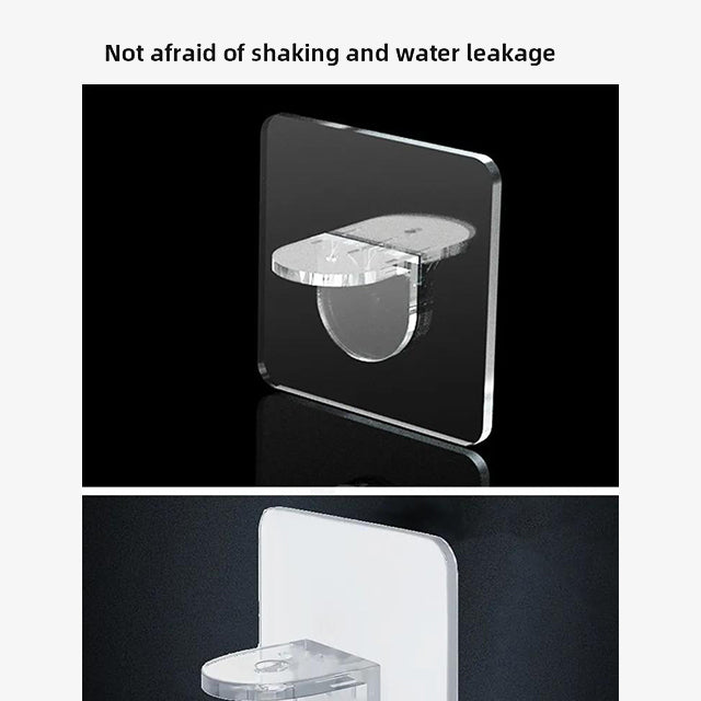 1 Piece Shelf Support - Strong Wall Mounted Bracket for Home Storage & Organization