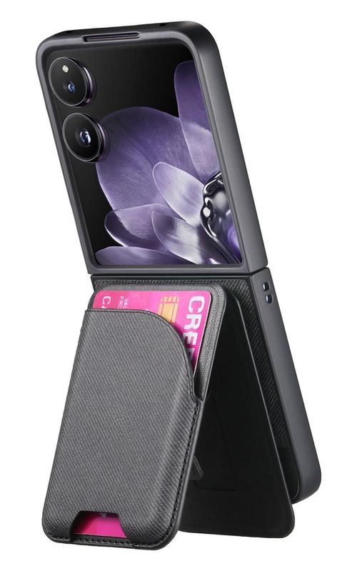 Twill Fabric Leather Skin Phone Case For Xiaomi Mix Flip