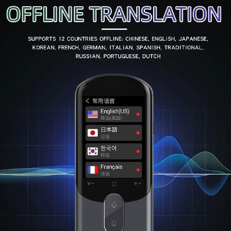 Language Translator Device Smart Language Learning Tool Support Offline