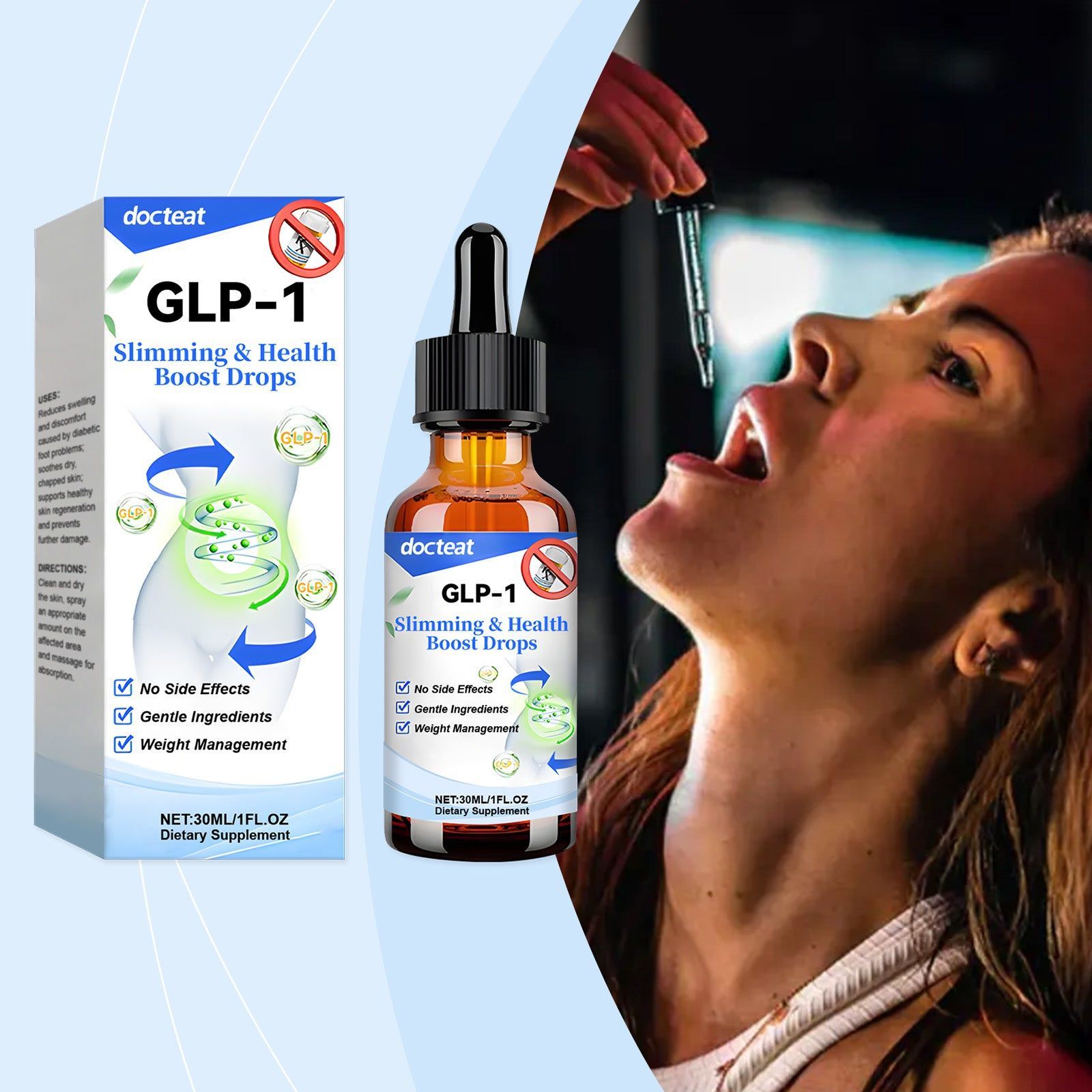 Boost Your Body Care, Intestinal Balance Drops, Natural Digestive Support, Lightweight and Stylish Supplement ,30ml