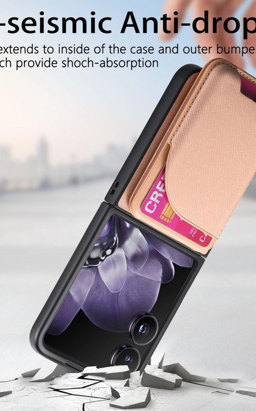 Twill Fabric Leather Skin Phone Case For Xiaomi Mix Flip