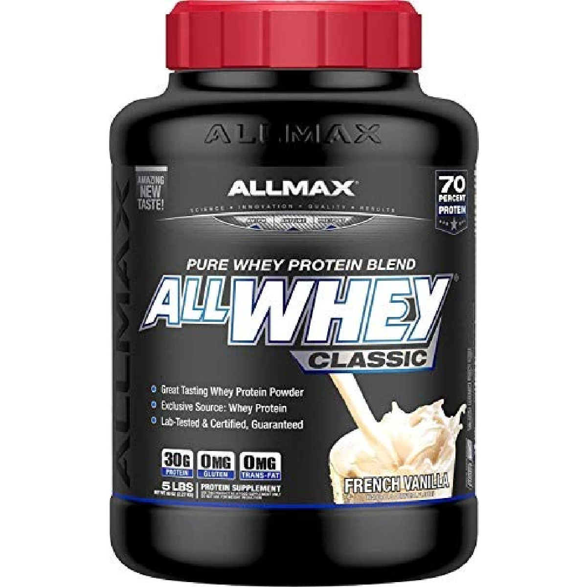 Allmax AllWhey Classic 5lb Vanilla