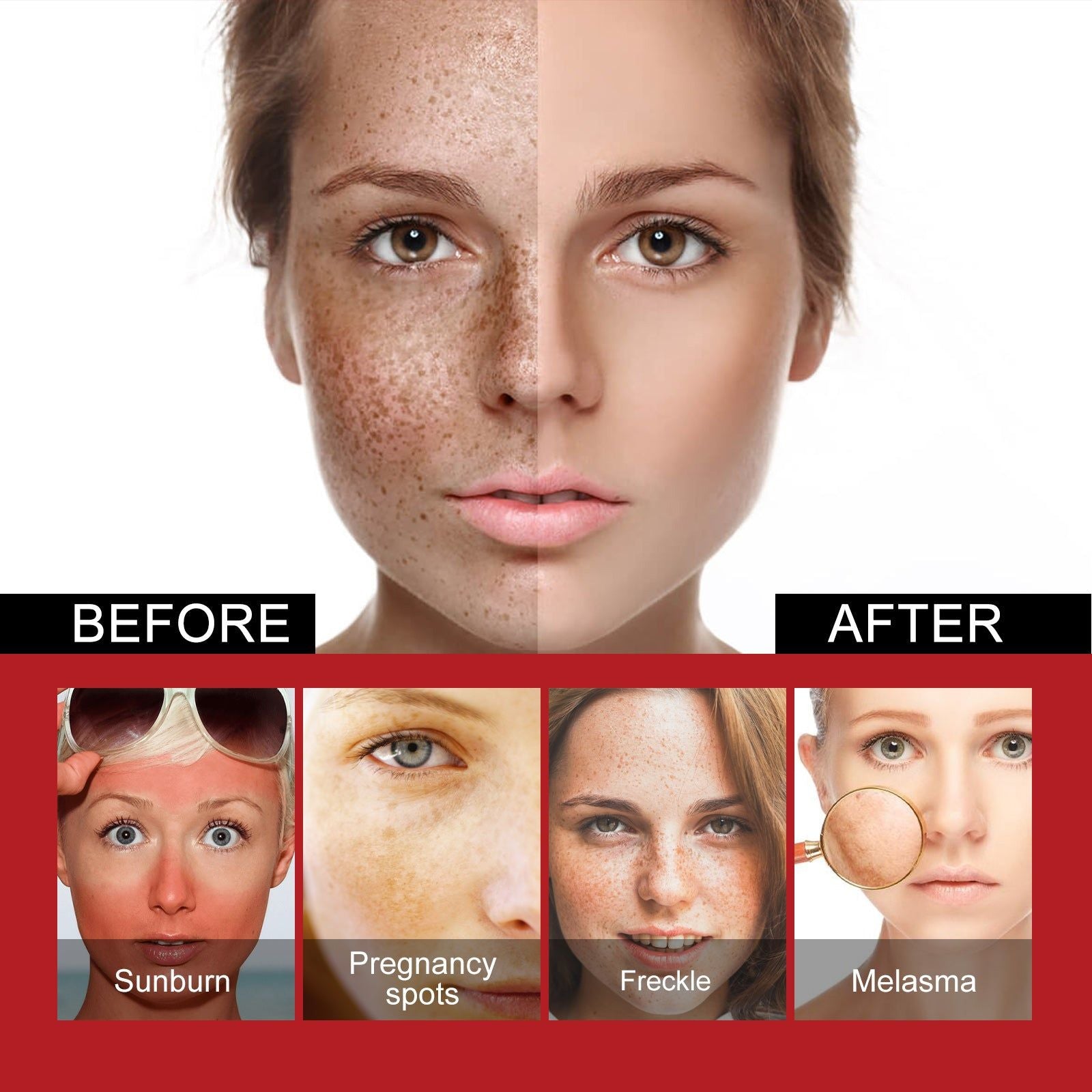 Brighten Skin and Repair Dark Spots, Vitamin C, E, Retinol, Moisturizing Cream ,50ml