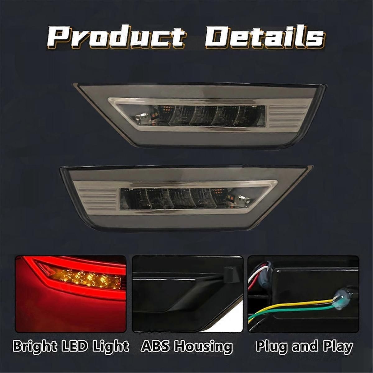 12V Rear Bumper Lamp Reflector Fog Light Turn Signal for Focus