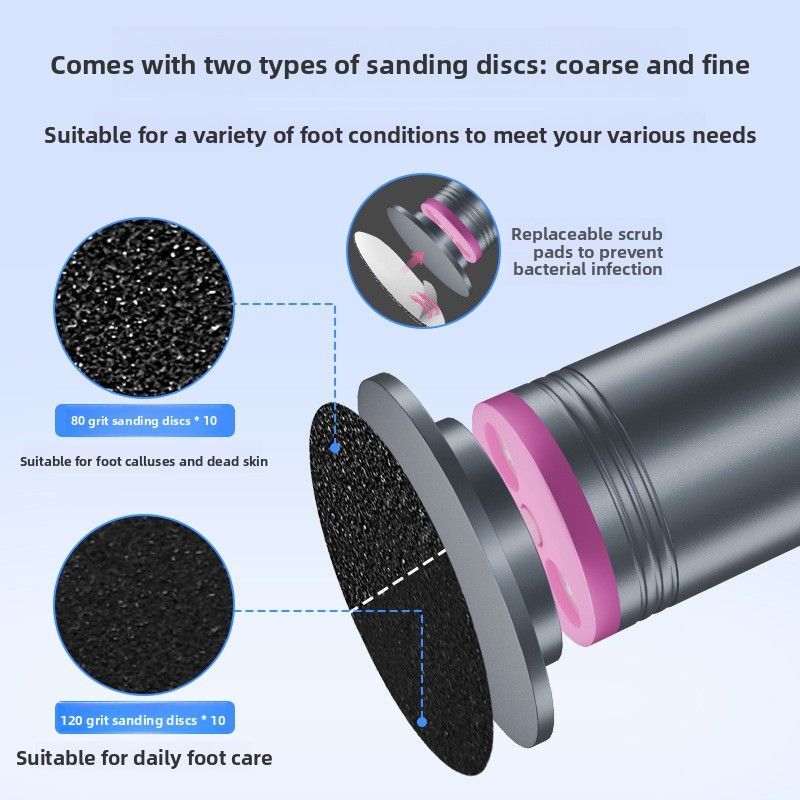 USB Foot Callus Remover for Smooth Feet