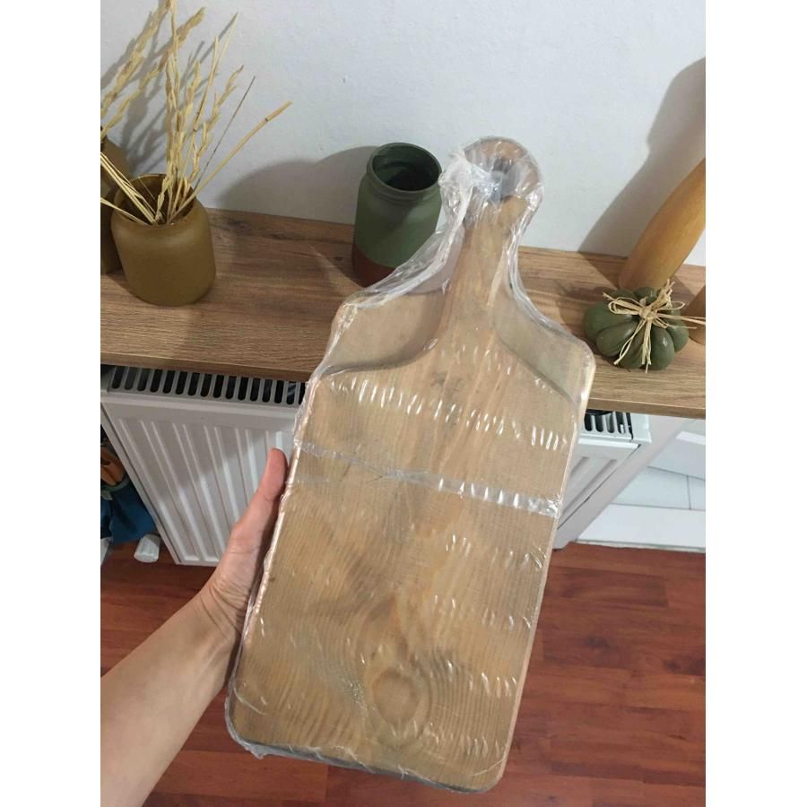 Natural Wood 2-piece Cutting Board 28*18 cm