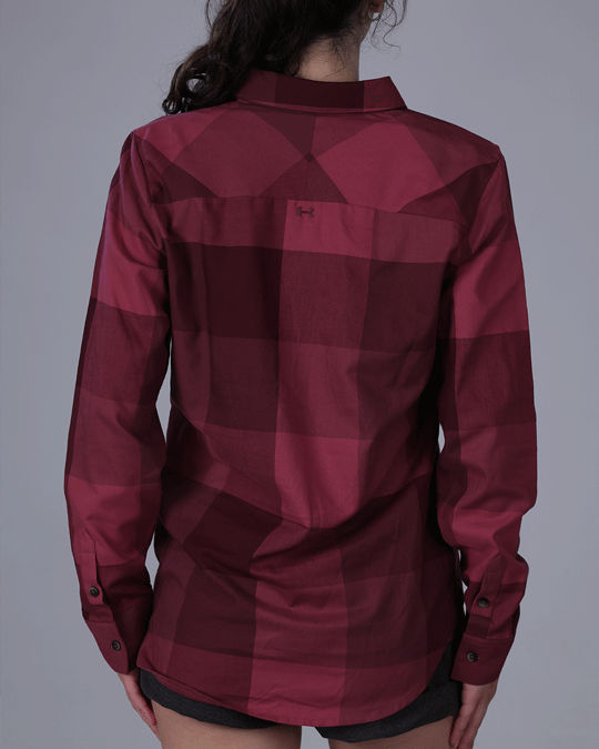 Under Armour Red Checkered Training Tank