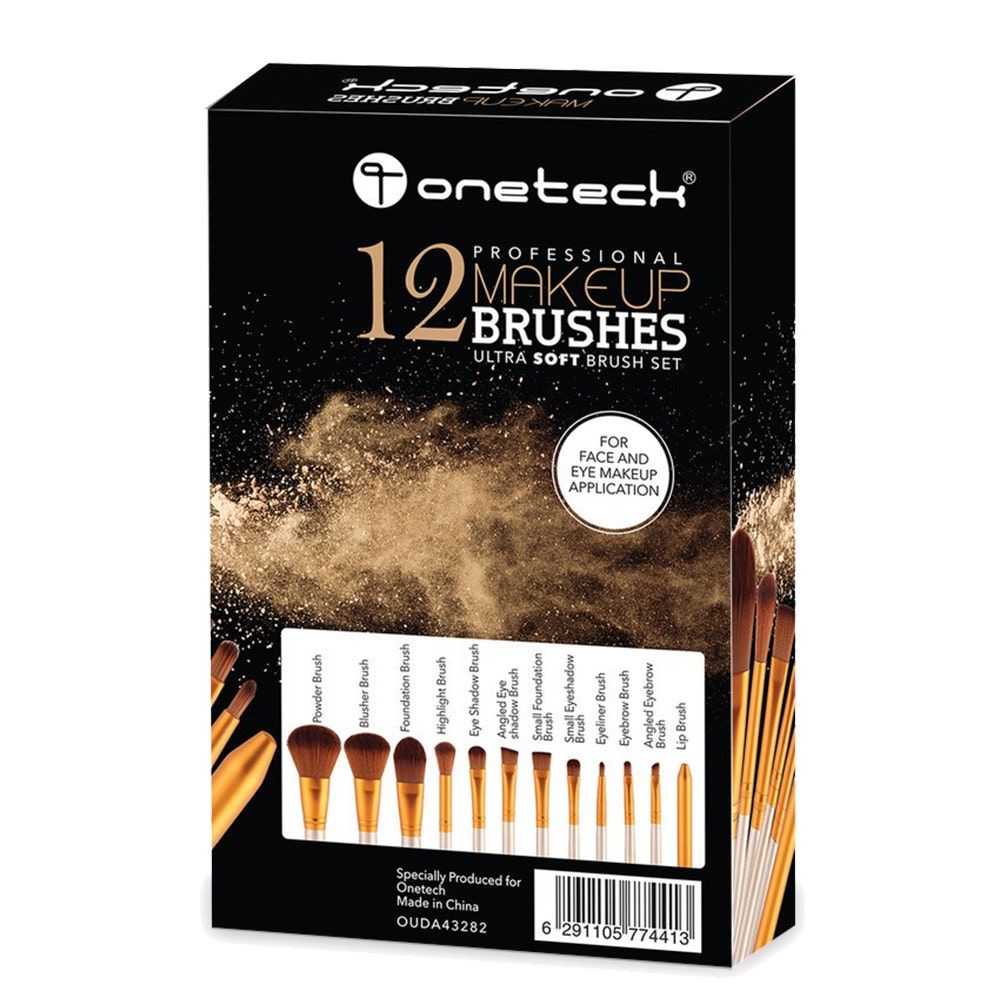 Onetech Ouda 43282 Makeup Brush Set, 1X12pcs