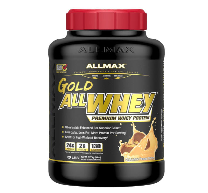 Allmax AllWhey GOLD 5lb Chocolate Peanut Butter