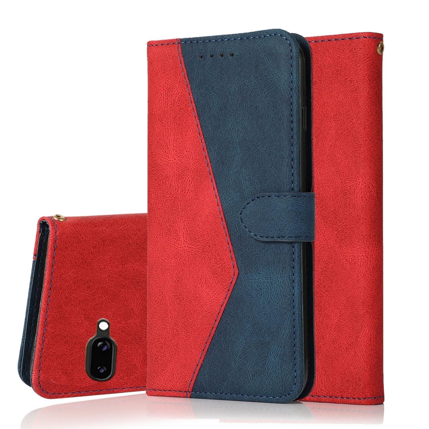 Dual-color Leather Case For Google Pixel 9a