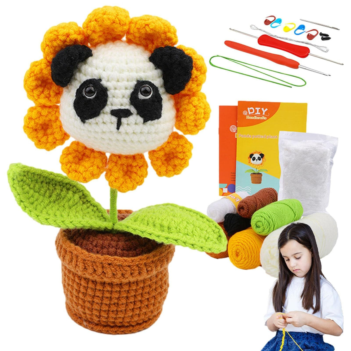 Crochetta Crochet Kit Diy Animal Crochet Kit Crochet Starter Kit For Beginners