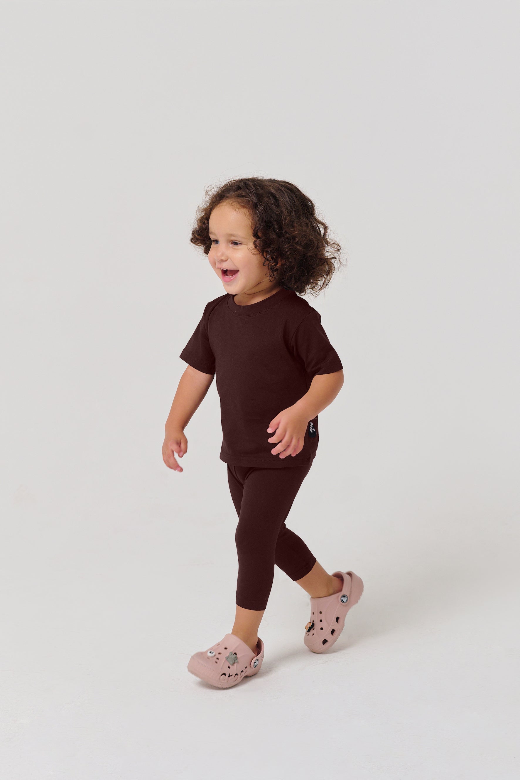 تي شيرت MULU Classic للأطفال (للجنسين) - بني