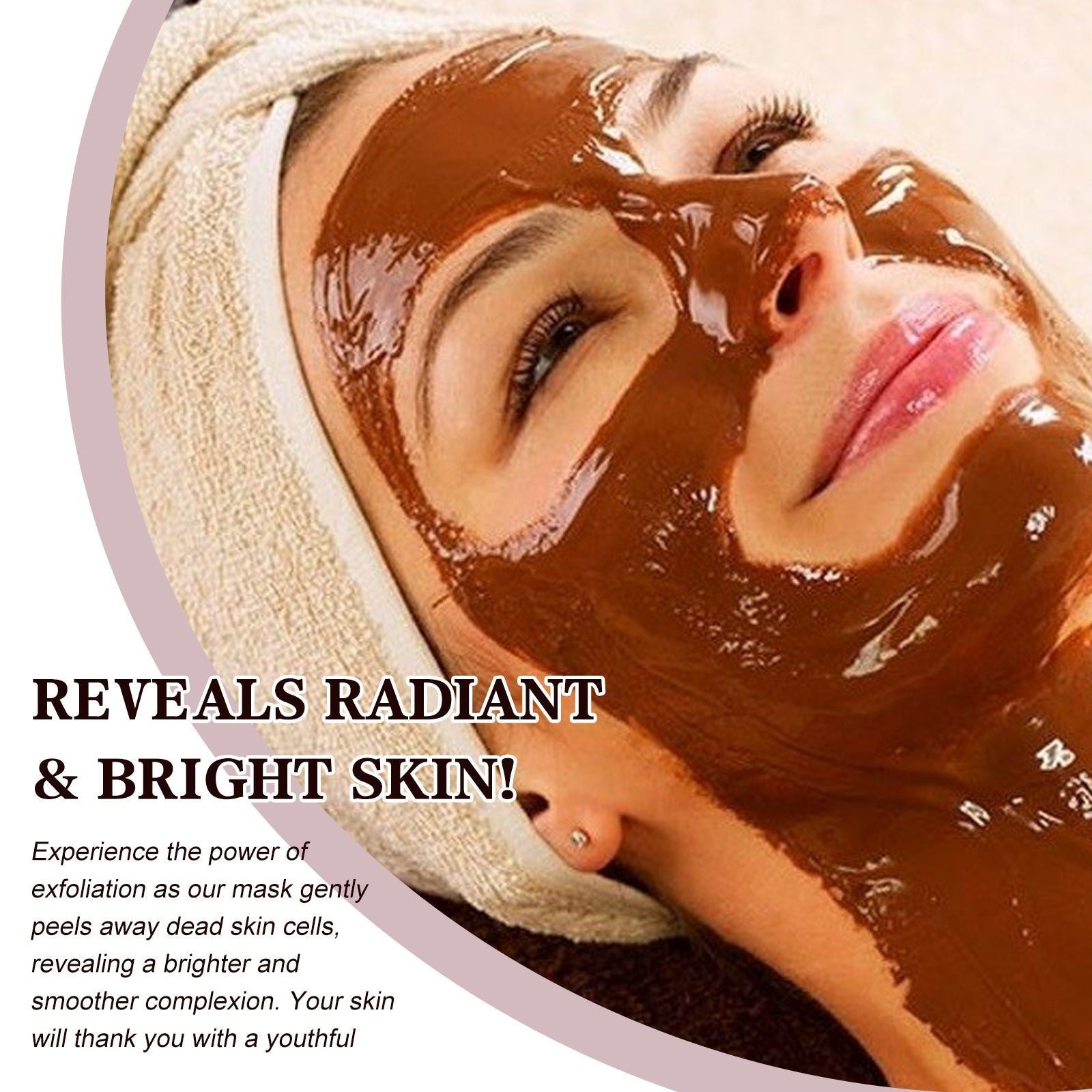 Blackhead Removal Mask, Brightening & Hydrating Peeling Mask for Clear Youthful Skin ,100g