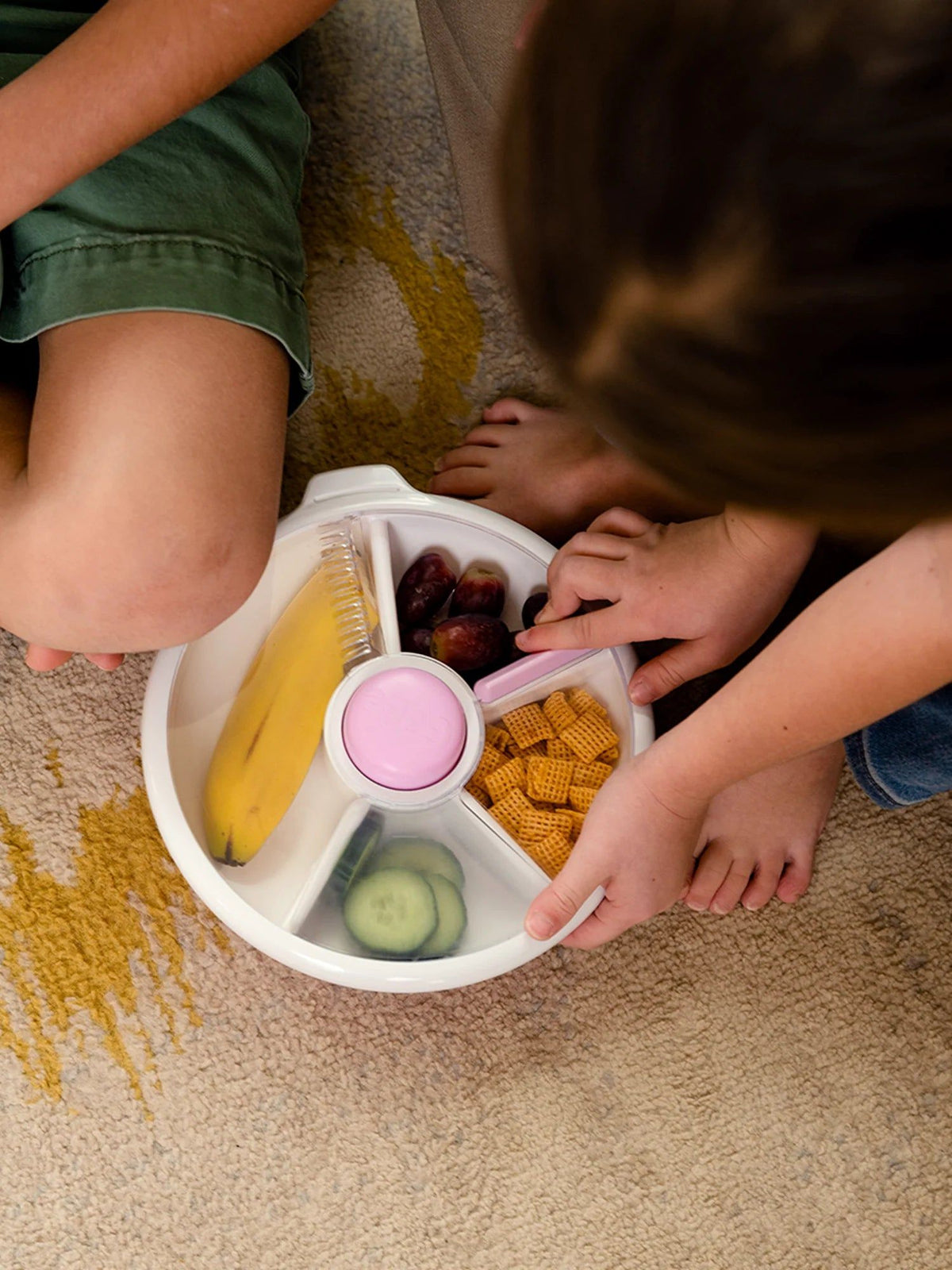 GoBe Large Snack Spinner Slide-Taro Purple