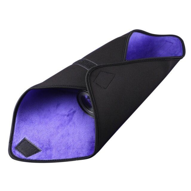 LUGUAT SLR LENS WRAP CANON NIKON SONY DSLR Lens Flash Cloth Protect Cover Size: