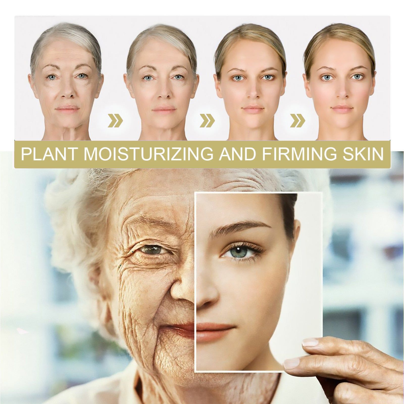 Anti-Wrinkle Face Foundation, Hydrating, Long-Lasting, Natural Concealer ,30ml