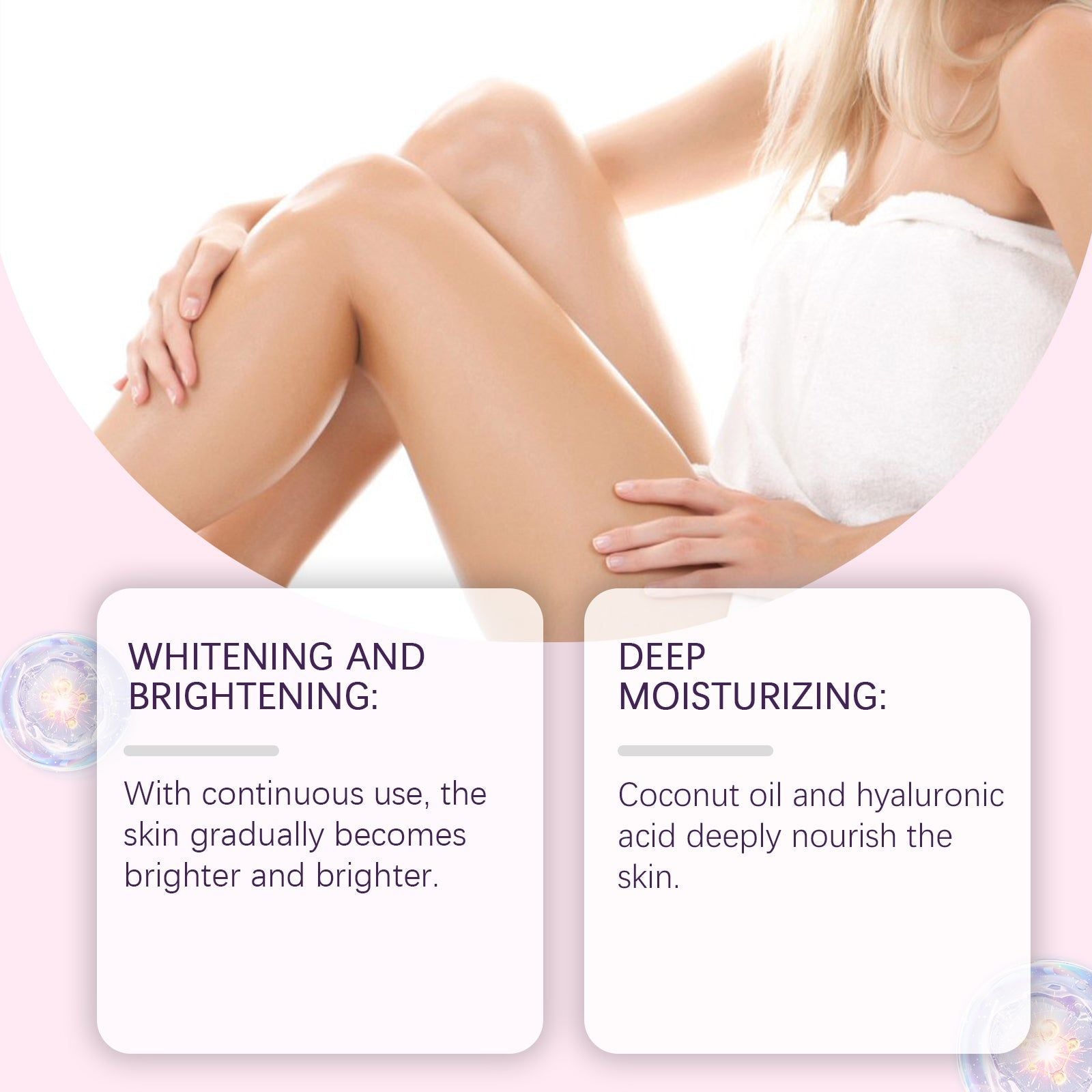 Coconut Moisturizer, Deep Hydration, Skin Tightening, Nourishing, Natural Glow ,100ml