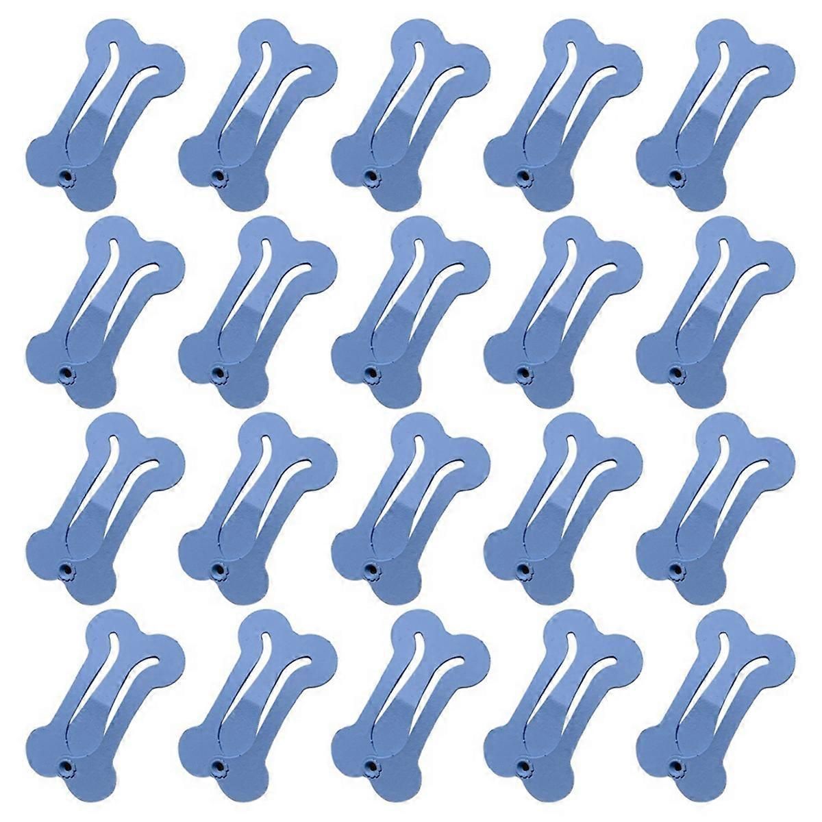 Bone Shape Hairpin Small Dog Hair Clips for Pug Grooming Dog Parts-B