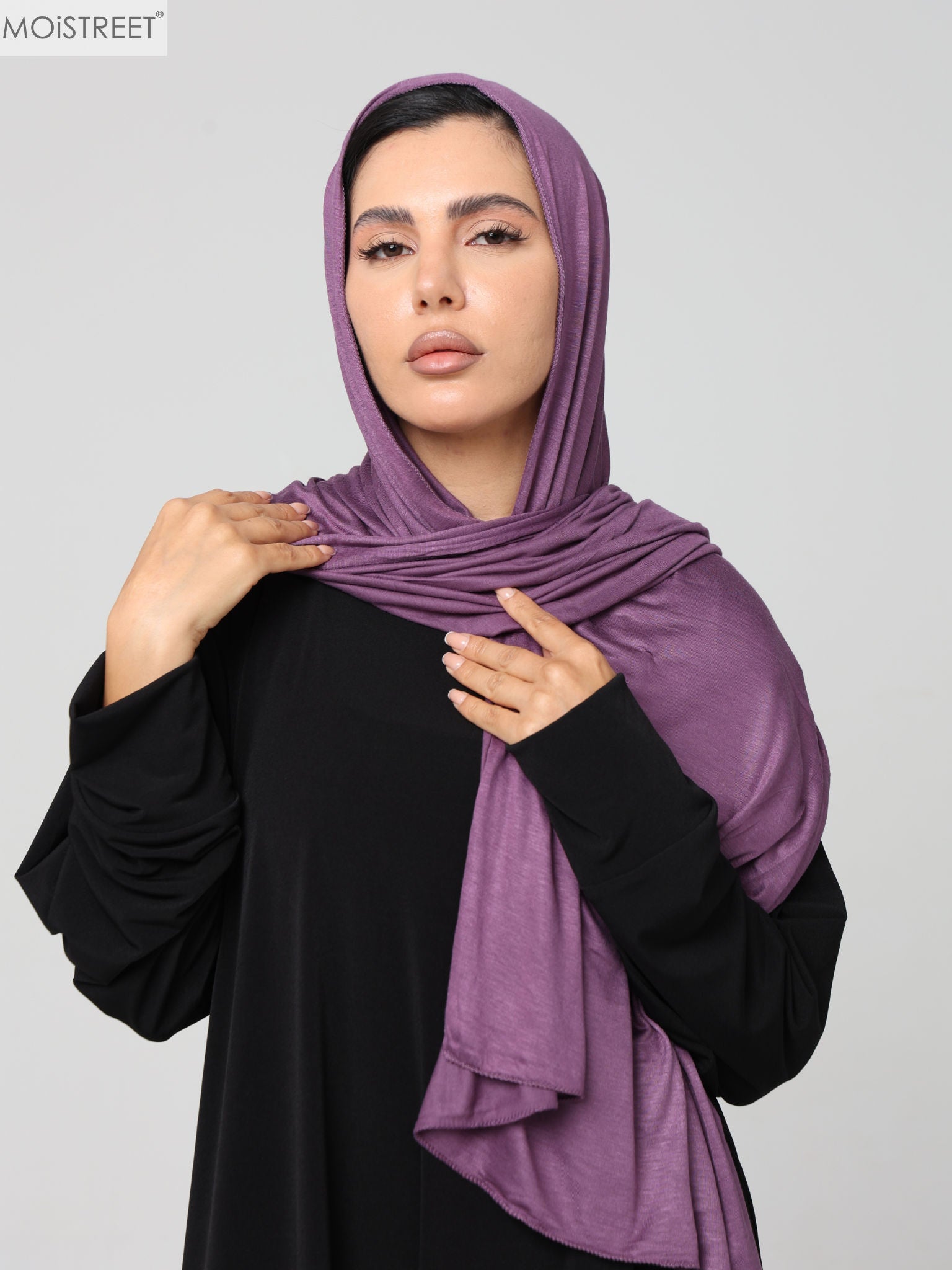 MOiSTREET Hijab Grape Jersey