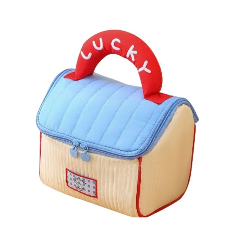 House Shaped Travel Makeup Bag Organizer